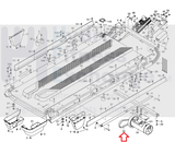 Proform Pro 1500 PRO 2000 PRO 5000 Treadmill Motor Drive Belt 17" 402587-hydrafitnessparts