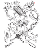 Proform Reebok 780 RB310 SpaceSaver Elliptical Crank Arm Cover MFR-244337 268502-hydrafitnessparts