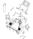 Proform Reebok A2350 605 XP 690T CS R 7.90 Treadmill Left Accessory Tray 290792-hydrafitnessparts