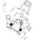 Proform Reebok A2350 605 XP 690T CS R 7.90 Treadmill Right Accessory Tray 290793-hydrafitnessparts