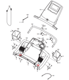 Proform Reebok A2350 605 XP 690T CS R7.90 1300ZLT Treadmill Just Speaker 290897-hydrafitnessparts