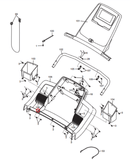 Proform Reebok A2350 605 XP 690T CS R7.90 1300ZLT Treadmill Left Speaker 290898-hydrafitnessparts