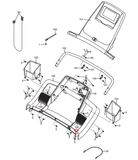 Proform Reebok A2350 605 XP 690T CS R7.90 1300ZLT Treadmill Right Speaker 290897-hydrafitnessparts