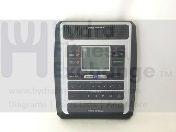 Proform Reebok Elliptical Display Console Assembly 284806-hydrafitnessparts