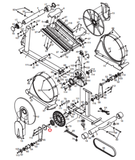 Proform Reebok HealthRider FreeMotion Lifestyler Elliptical Crank Axle 250668-hydrafitnessparts