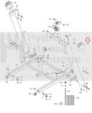 Proform Reebok (Icon) Treadmill Right Upright Cover 257340-hydrafitnessparts