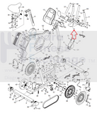 Proform Reebok Nordictrack Upright Bike Right Console Pad Cover 284372-hydrafitnessparts
