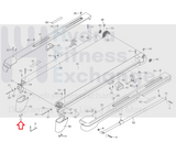 Proform Reebok Treadmill Rear Foot Cover Endcap 253720-hydrafitnessparts