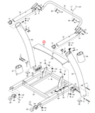 Proform Reebook 990 CS Power 995 RT 8.0 Treadmill Plastic Base Cover 286186-hydrafitnessparts