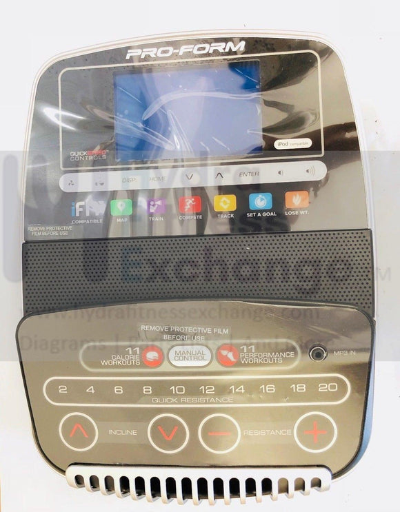 Proform Residential Ellipticals Display Console ELPF18014 353957-hydrafitnessparts