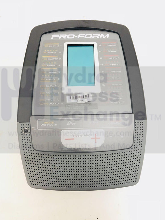Proform Residential Recumbent Bike Display Console 358578 EBS029914 358955-hydrafitnessparts