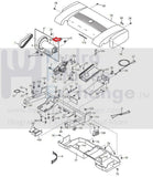 Proform Treadmill Dc Drive Motor Assembly With Flywheel A17265M016 F-175679 M-175679-hydrafitnessparts