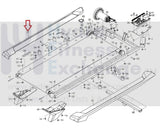 Proform Treadmill Left Foot Rail Cover 327452 347940-hydrafitnessparts