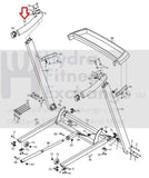 Proform Treadmill Left Handrail Assembly 347723-hydrafitnessparts