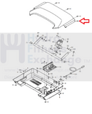 Proform Treadmill Motor Cover Hood 349793-hydrafitnessparts