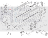 Proform Treadmill Rear Bumper 301509-hydrafitnessparts