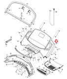 Proform Treadmill Right Beverage Tray 349687 or 334645-hydrafitnessparts