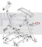 Proform Treadmill Right Tray Bracket 347834-hydrafitnessparts