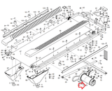 Proform Weider Treadmill Dc Drive Motor with Flywheel 425600 3.60 HP L-405559 355197-hydrafitnessparts