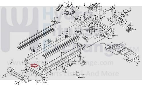 Proform Weslo Lifestyler Image Treadmill Rear Idler Roller 159358-hydrafitnessparts
