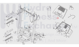 Proform XP 550S 831.296750 296751 306110 Treadmill Display Console Panel 234580-hydrafitnessparts