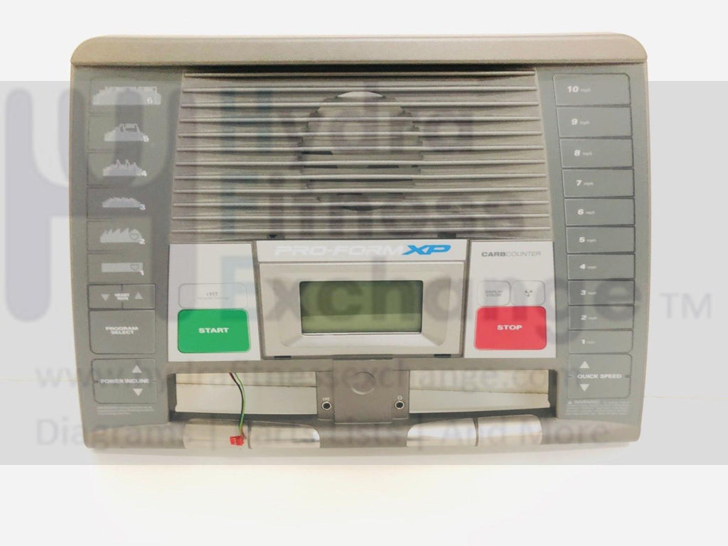 Proform XP 550e Treadmill Display Console Panel 001-0516 233606