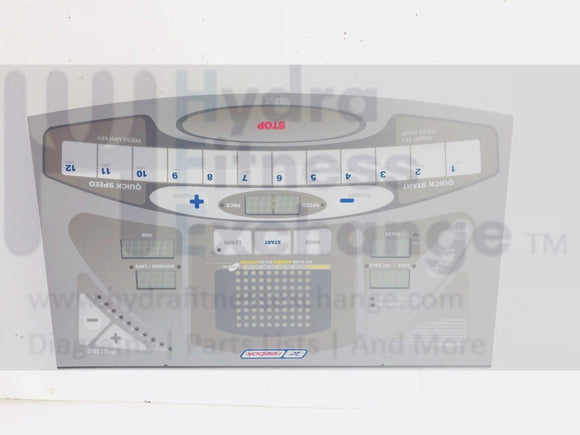 Reebok 1000v Treadmill Display Console Assembly ETRB1192 000-0252-hydrafitnessparts