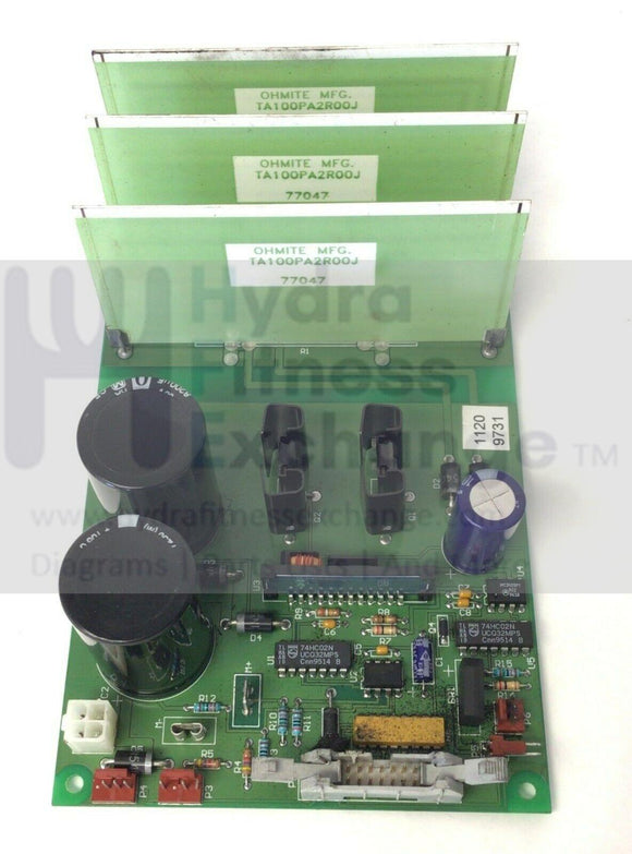 Reebok Cycle Plus CP3000 Recumbent Bike Motor Controller Board MCB Circuit Board-hydrafitnessparts