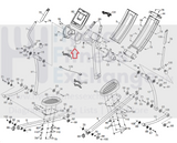 Reebok Epic Freemotion Lifestyler Elliptical Water Bottle Cup Holder 259421-hydrafitnessparts