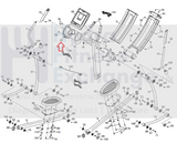 Reebok Epic Freemotion Lifestyler Nordictrack Elliptical Left Pivot Cover 259419-hydrafitnessparts