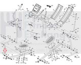 Reebok Freemotion Proform Elliptical Pedal Arm Axle Cover 249914-3 or 284764-hydrafitnessparts