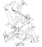 Reebok Nordictrack Proform Health Rider Treadmill Left or Right Handrail 332432-hydrafitnessparts