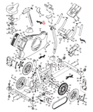 Reebok Proform NordicTrack HealthRider Recumbent Bike Wire Harness 176716-hydrafitnessparts