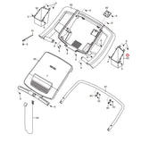 Reebok Proform NordicTrack HealthRider Treadmill Right Cup Holder Tray 315962-hydrafitnessparts