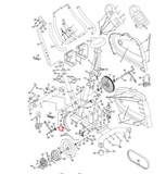 Reebok Proform Weslo HealthRider Recumbent Bike Magnet C- Bracket 175590-hydrafitnessparts