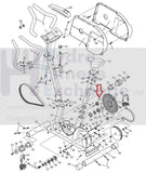 Reebok Proform Weslo Pursuit 895i WLEX23280 Upright Bike Adjustment Knob-hydrafitnessparts
