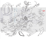 Reebok RBEL68083 Elliptical Purple Pedal Stop Toekick-hydrafitnessparts