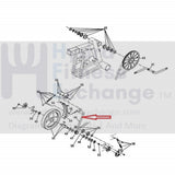 Schwin Fitness 215P Recumbent Bike d&d Motor Drive Belt 44" 95697-hydrafitnessparts