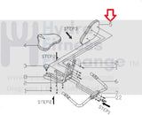 Schwin Fitness Trimline 201 203 202 206 R201 Recumbent Bike Seat Back Pad 18050-hydrafitnessparts