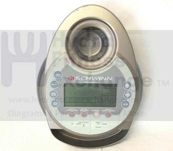 Schwinn 122 222 Recumbent Bike Display Console Assembly-hydrafitnessparts