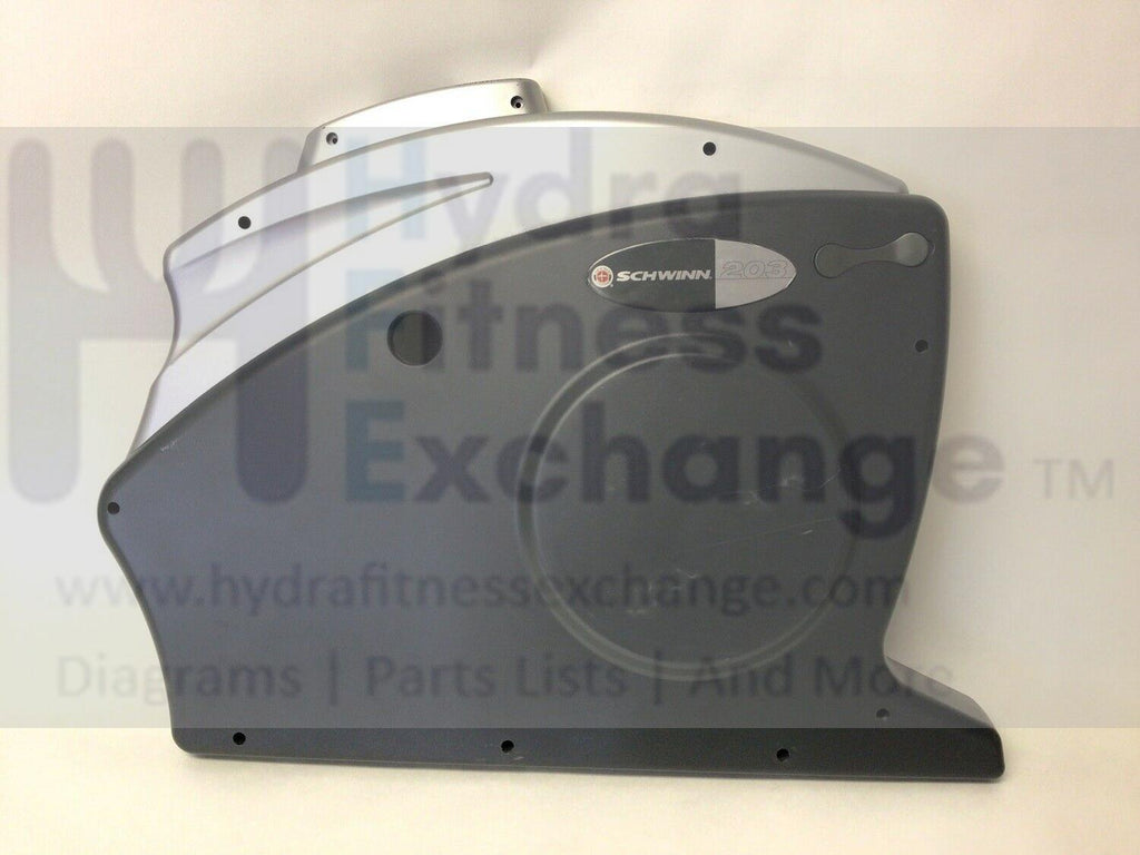 schwinn bicycle covers Schwinn 201 203 Recumbent Bike Left Shroud Cover 18062