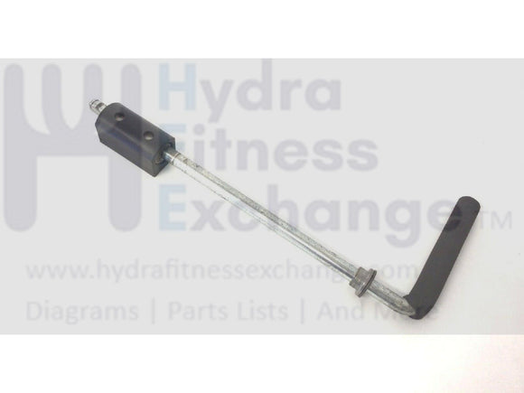 Schwinn 210P Recumbent Bike Brake Lever 210p-poshandle-hydrafitnessparts