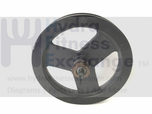 Schwinn 210P Recumbent Bike Pulley Flywheel 210p-flywheel-hydrafitnessparts