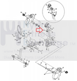 Schwinn 210P Recumbent Bike Resistance Knob 210presknob-hydrafitnessparts