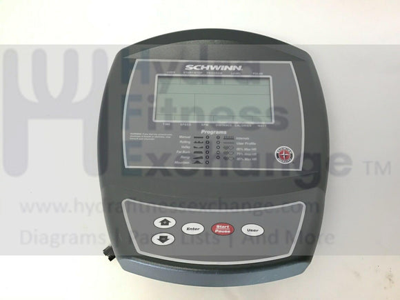 Schwinn 418 Elliptical Display Console Assembly-hydrafitnessparts