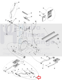 Schwinn 420 420A 430 - 100024-W 431 Elliptical Pedal Bracket Foot Plate 000-8401-hydrafitnessparts