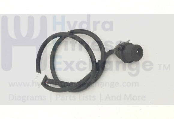 Schwinn 430 Litho Journey 4.0 250 Litho Bike Input Jack Power Inlet Wire Harness-hydrafitnessparts