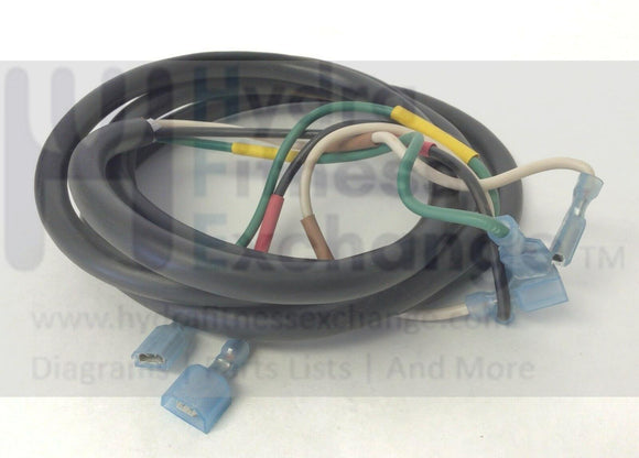 Schwinn 5110.1 Treadmill Main Upright Wire Harness 5110.1-MWHU-hydrafitnessparts