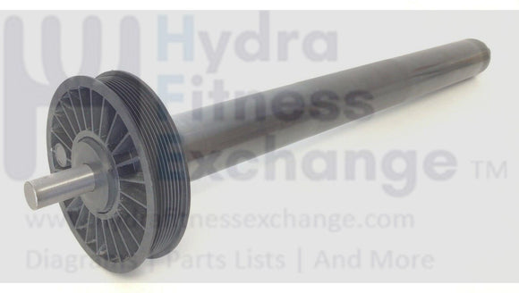 Schwinn 6300.1 Treadmill Front Drive Roller with Pulley 6300.1-FDR-hydrafitnessparts