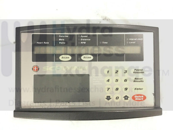 Schwinn 910i 920i Elite Upright Bike Display Console Computer W/ HR 90125-hydrafitnessparts